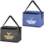 JH3314 Non-Woven Crosshatched Lunch Bag With Custom Imprint